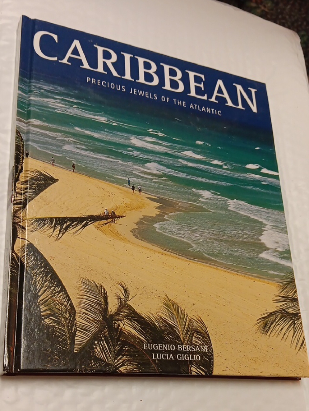 Caribbean Precious Jewels of the Atlantic Coffee Table Book - Blue, Green, Tan